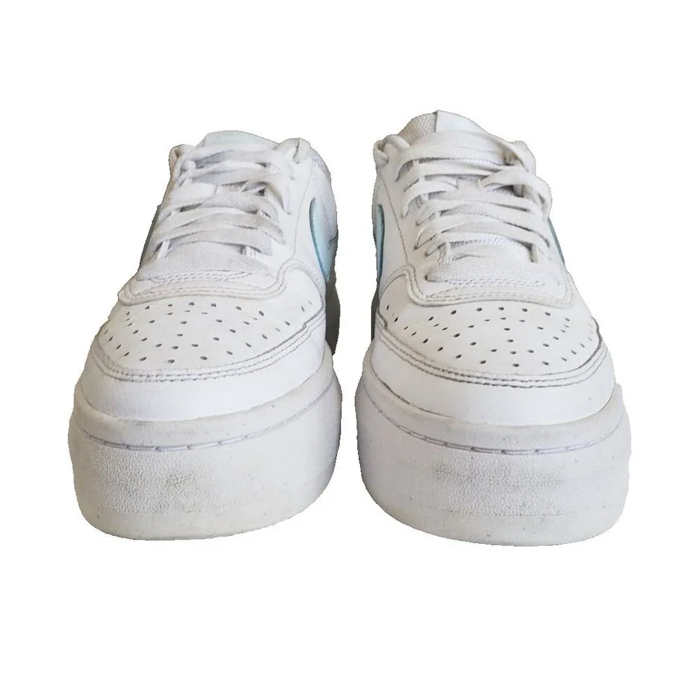 Nike Shoes Women's Size 9.5 White Platform Sneakers DZ5394-101 Casual Logo